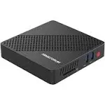 Minisforum Z83-F Mini PC Fanless Silent Desktop 4GB Ram, 64gb eMMC, HD 4K Intel Quad Core CPU Up to 1.92GHz, 2W SDP, 1000m LAN, Dual Band W