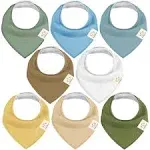 KeaBabies Organic Bandana Bibs