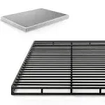 Zinus 4 inch Low Profile Quick Lock Smart Box Spring Mattress Foundation Strong