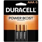 AAA Duracell Coppertop Alkaline Batteries