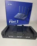 GL.iNet Flint 2 (GL-MT6000) Wi-Fi 6 High-Performance Home Router Openwrt OpenVPN