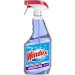 Windex Ammonia-Free Glass Cleaner, Crystal Rain Scent, Spray Bottle, 26 fl oz