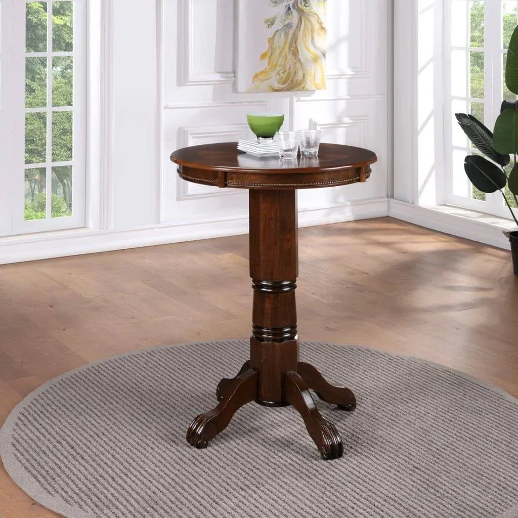 Boraam Florence 42" Height Pub Table - Cappuccino - 91742