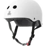 Triple 8 Certified Sweatsaver Black Rubber Xs/S Helmet