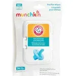 Munchkin® Arm & Hammer Pacifier Wipes - Safely Cleans Baby and Toddler Essentials, 2 Pack, 72 Wipes