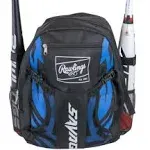 Rawlings | SAVAGE Backpack Equipment Bag | T-Ball/Youth Baseball & Softball | Multiple Styles