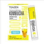 Teazen Kombucha Lemon 10 Sticks