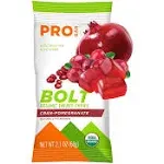 Probar Bolt Energy Chews, Organic, Cran-Pomegranate Flavor - 12 pack, 2.1 oz packs