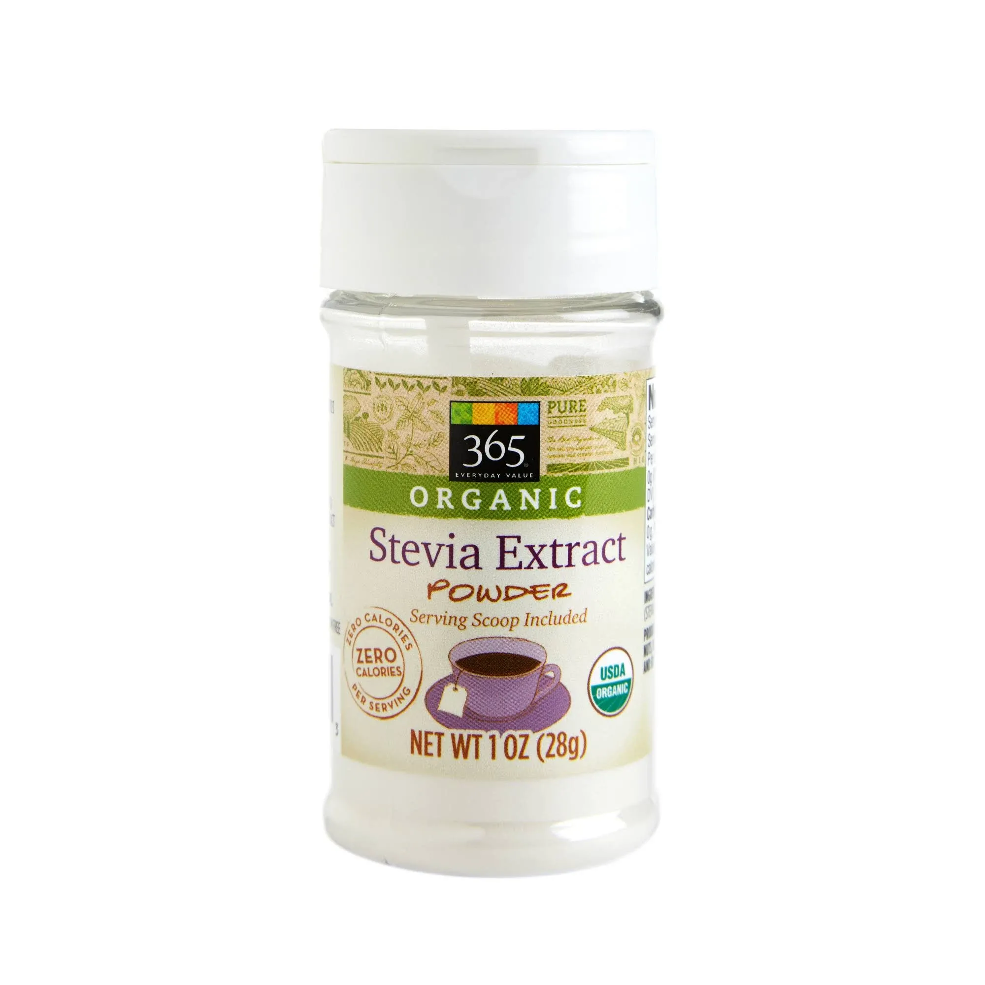 365 by Whole Foods Market, Organic Stevia Powdered ExtraCount, 1 Ounce