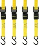 Stanley 1 inch x 10' Ratchet Straps 4 Pack