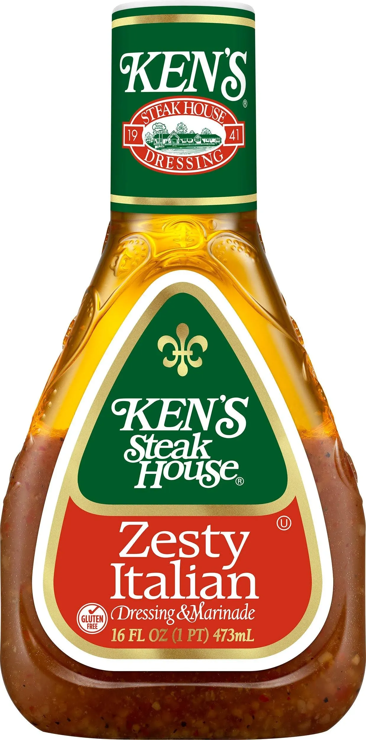 Ken's Steak House Zesty Italian Dressing & Marinade 16 fl oz