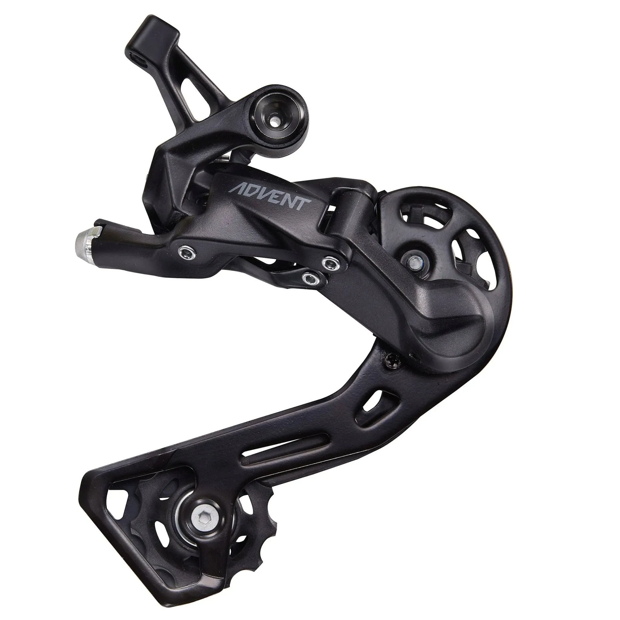 microSHIFT ADVENT Rear Derailleur - 9 Speed Medium Cage Black