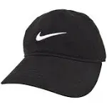 Youth Nike Baseball Cap. Black with Velcro closure