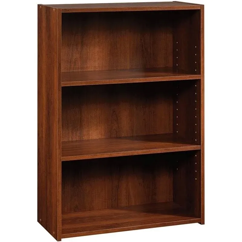 Levan Home Wood 3 Shelf Bookcase/ Bookshelf in Brook Cherry