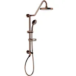 PULSE Showerspas Dual Shower Heads 6-Spray With Low Flow in Oil-Rubbed Bronze