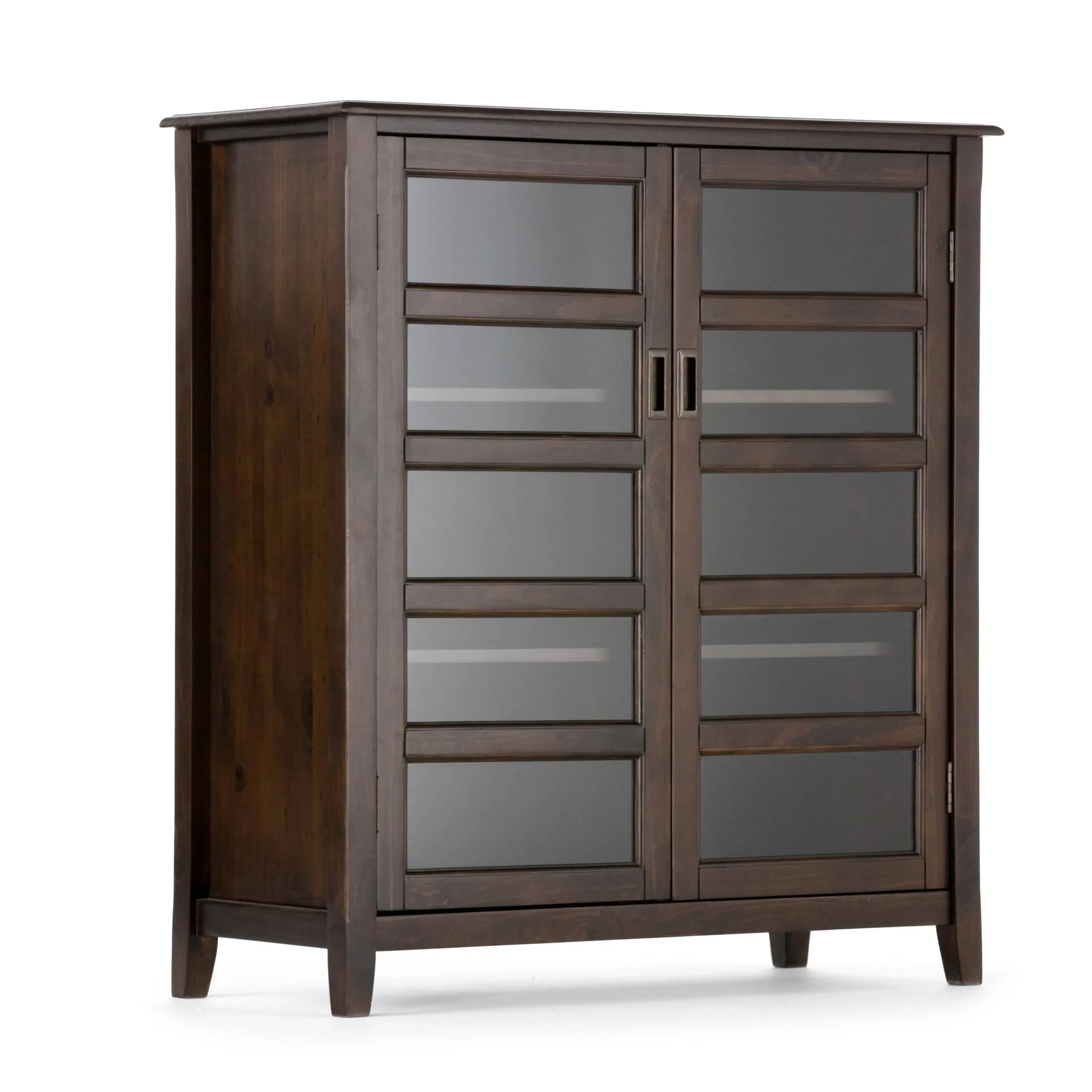 Simpli Home Burlington Medium Storage Cabinet