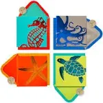 PAPyrus Graphic Sea Life Boxed Blank Cards