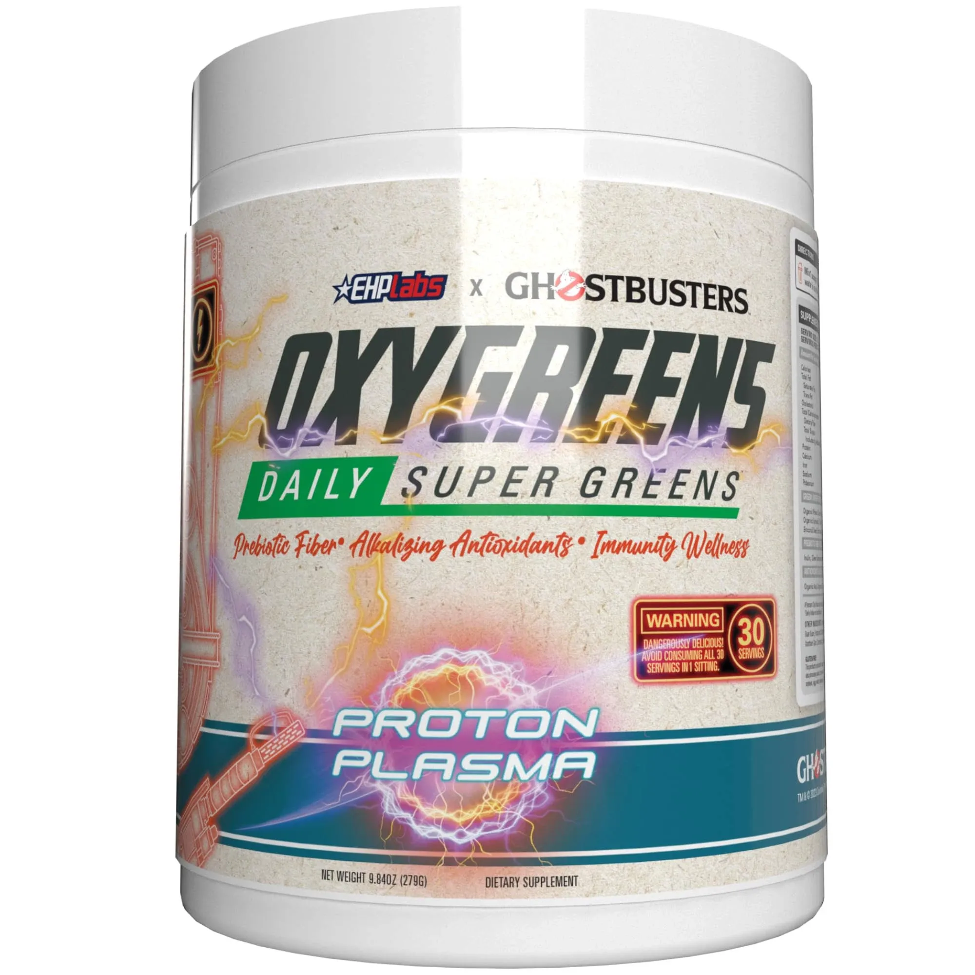 EHPlabs, Ghostbusters, OxyGreens, Daily Super Greens, Proton Plasma