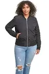 Levi's Diamond Quilted Bomber Jacket - Black