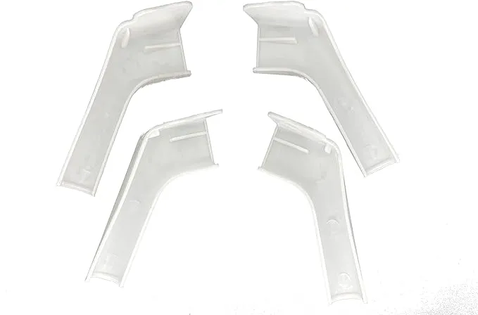 xyocx Replacement RV Trailer Camper Hardware Extended Rain Gutter 655-flex-pw-a ...