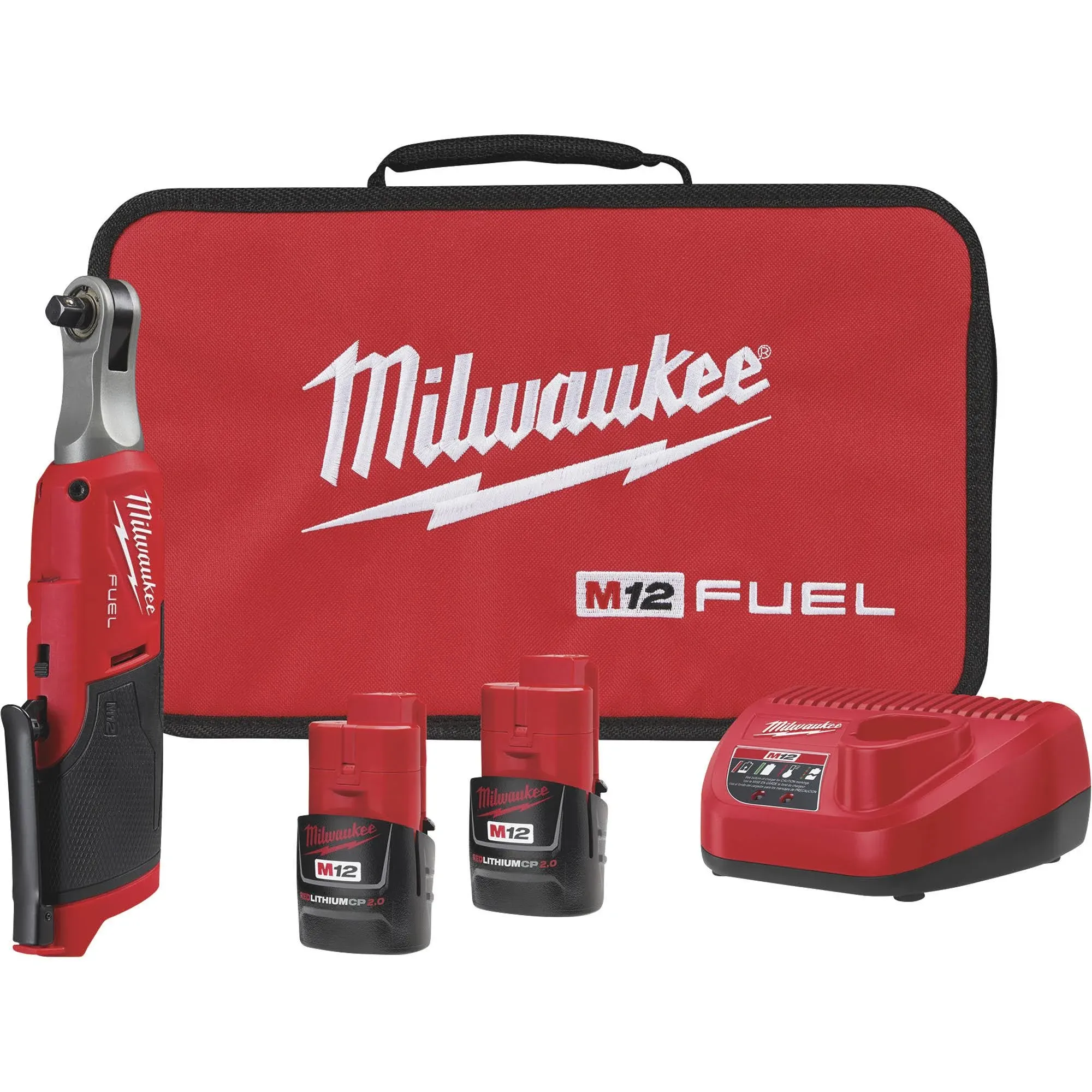 Milwaukee M12 Fuel 3/8Inch High Speed Ratchet Kit