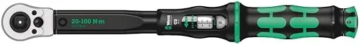 Wera Click-Torque C 2 Push R/L Adjustable Torque Wrench - 20-100 Nm