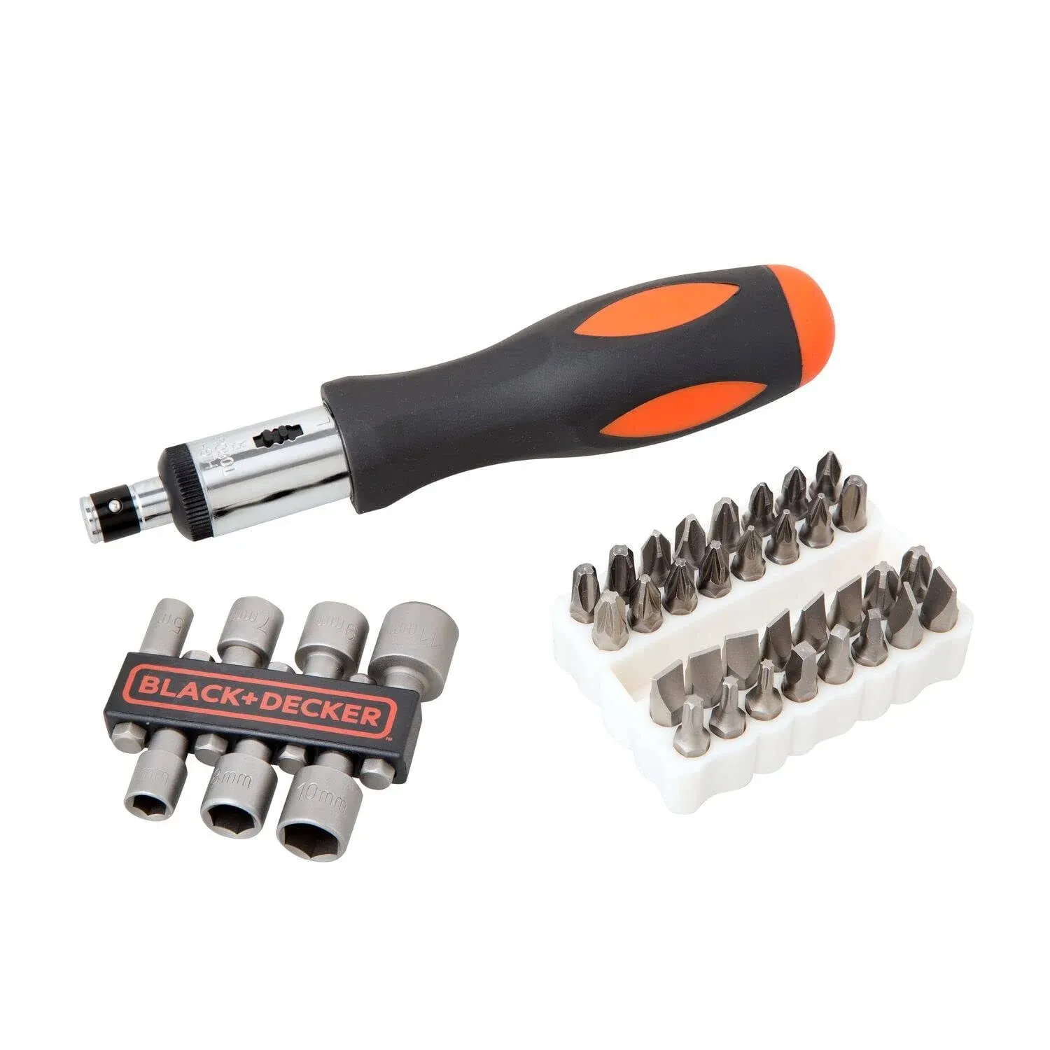 Multi-Point Screwdriver Black &amp; Decker A7062-Xj NEW