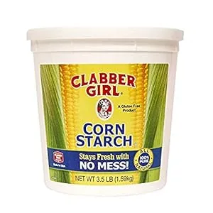 Clabber Girl, Corn Starch, 3.5lb