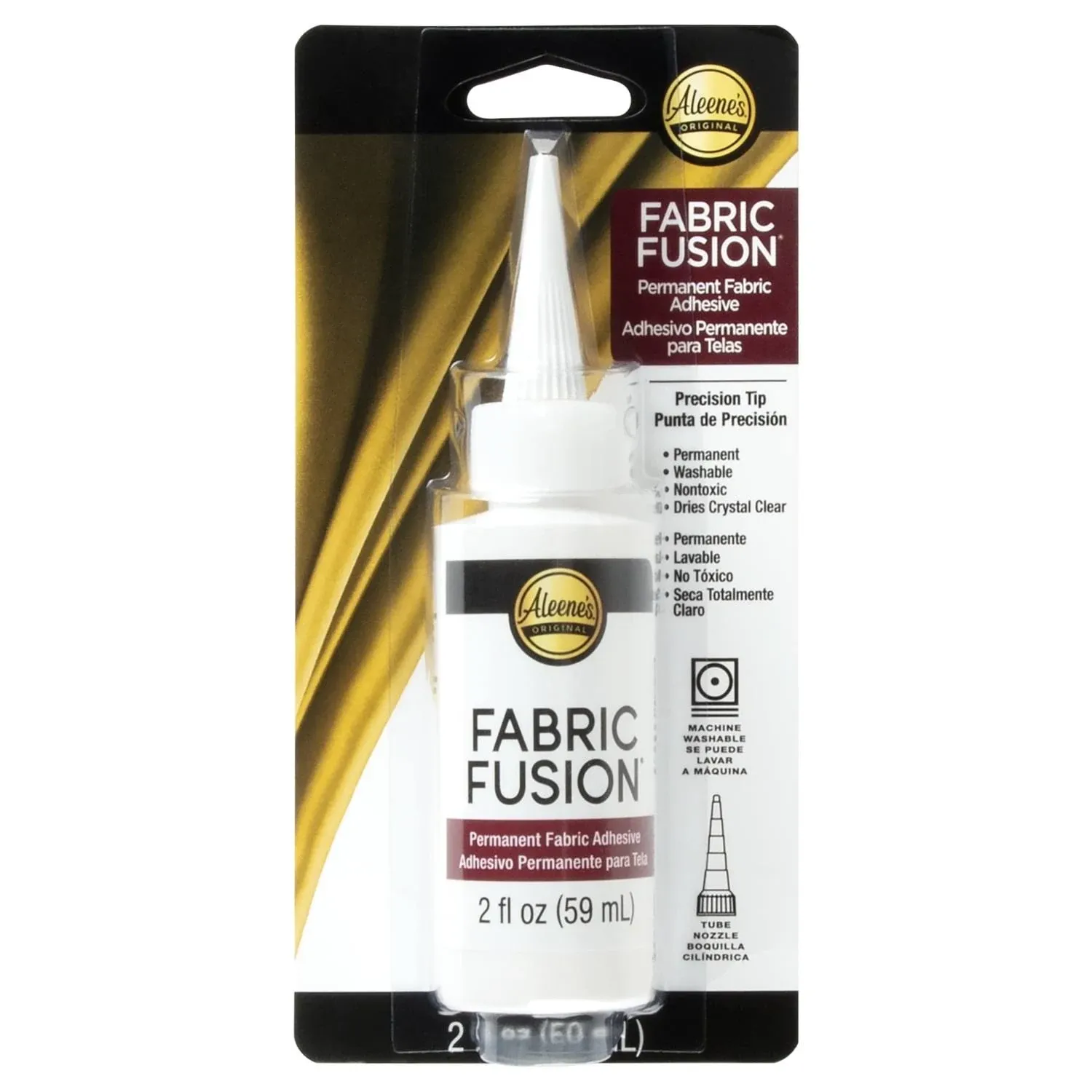 Aleene S Fabric Fusion Permanent Adhesive 4oz