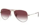 Ray-Ban Junior Aviator RJ9506S 291/8H 50 - Rose Gold Sunglasses