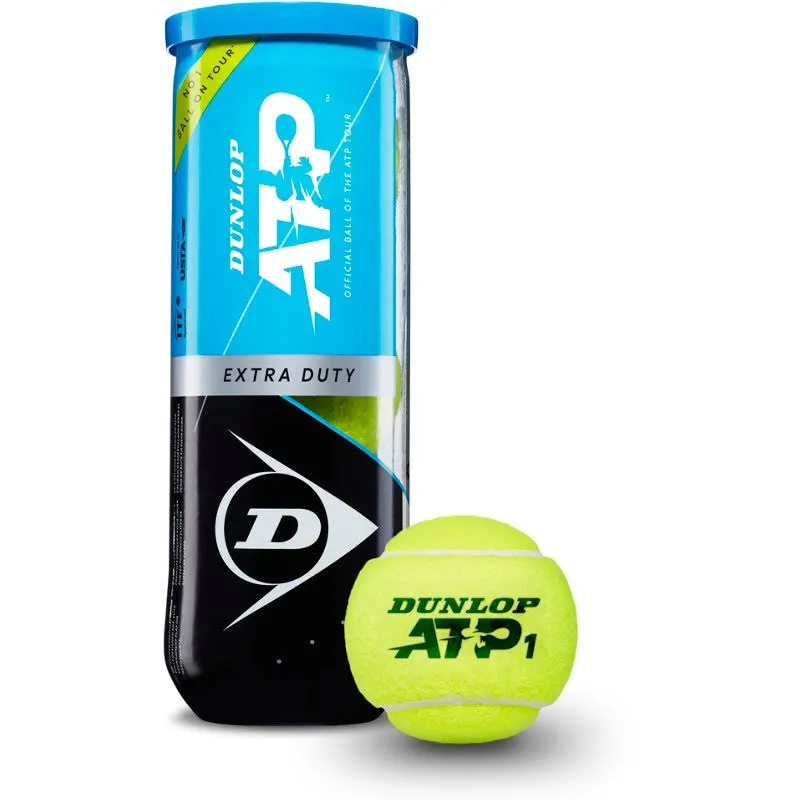 Dunlop ATP Extra Duty Tennis Ball Can