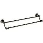 Moen YB5422WR Kingsley 24" Double Towel Bar - Wrought Iron