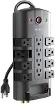 Belkin PivotPlug 12-Outlet Surge Protector,  8 Foot Cord