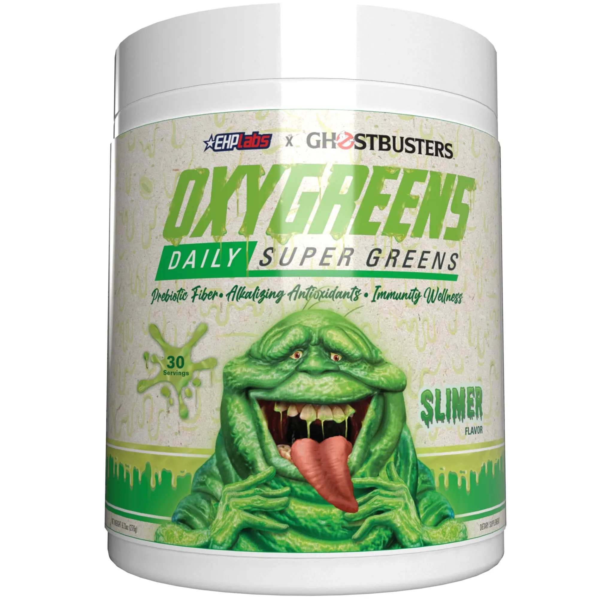 EHPlabs, Ghostbusters, OxyGreens, Daily Super Greens, Slimer