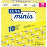 Luna Nutrition Bar Lemon Zest -- 15 Bars