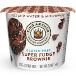 King Arthur, Gluten-Free Single Serve Super Fudge Brownie Mix, Gluten-Free, Non-GMO Project Verified, Certified Kosher (Pack of 12)