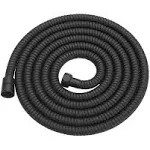 RUMOSE Shower Hose 118 inches Shower Head Hose Shower Head Extension Hose Extra Long Stainless Steel Shower Hose Attachment Flexible Handheld Shower Sprayer Hose, Matte Black