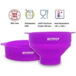 The Original Microwave Popcorn Popper, Silicone Popcorn Maker, Collapsible Bo...