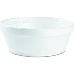 Dart 8SJ32 8 oz Extra Squat Foam Container (Case of 500),White