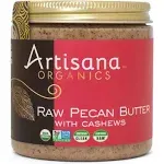 Artisana Organic Raw Pecan Butter - 8 oz jar