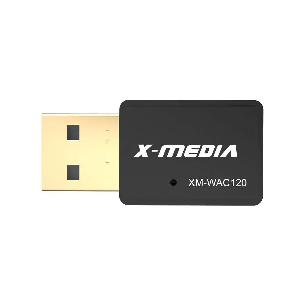 X-MEDIA XM-WAC120 | AC600 Wireless Dual Band Mini USB 2.0 Wi-Fi Adapter