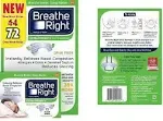 Breathe Right Extra Strength 72 Clear Nasal Strips