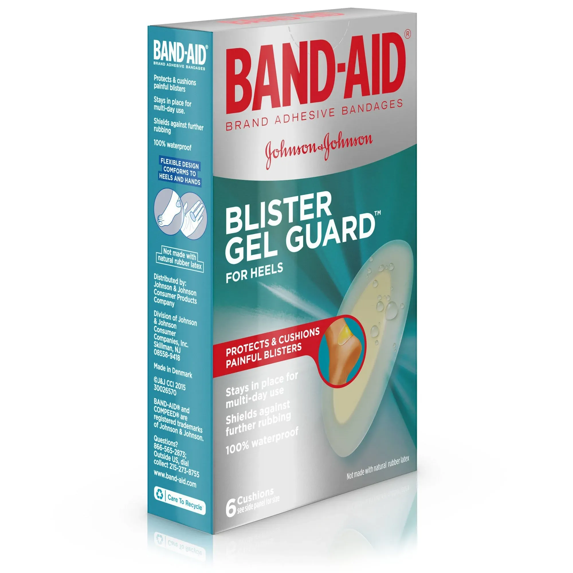 Band-Aid Advanced Healing Blister 6 Cushions Promotes Healing