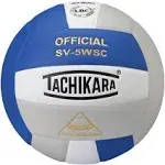 Tachikara SV5WS Sensi-Tec Composite Volleyball, Royal/White/Silver