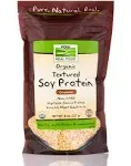 Now Foods Organic Textured Soy Protein Granules 8 oz Powder