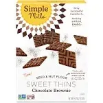 Simple Mills Sweet Thins Chocolate Brownie