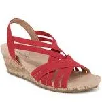 LifeStride Women's Mallory Strappy Wedge Sandals