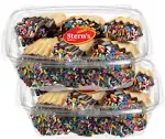 Italian Cookies | Fancy Bakery Cookies | Gourmet Cookies | Perfect for Birthdays, Holidays & all Occasions | Dairy, & Nut Free | 12 oz Stern’s Bakery [2 Pack] (Italian Fancy Cookies)