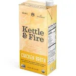 Kettle & Fire Broth, Organic, Chicken - 32 oz