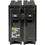 Homeline 40 Amp 2-Pole Circuit Breaker (3-Pack)